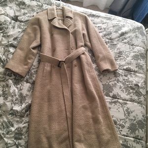 Calvin Klein Wool/ Alpaca Blend Trench Coat